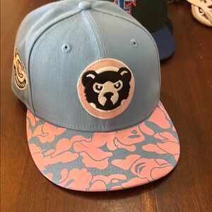 New Era Chicago Cubs X Bathing Ape hat